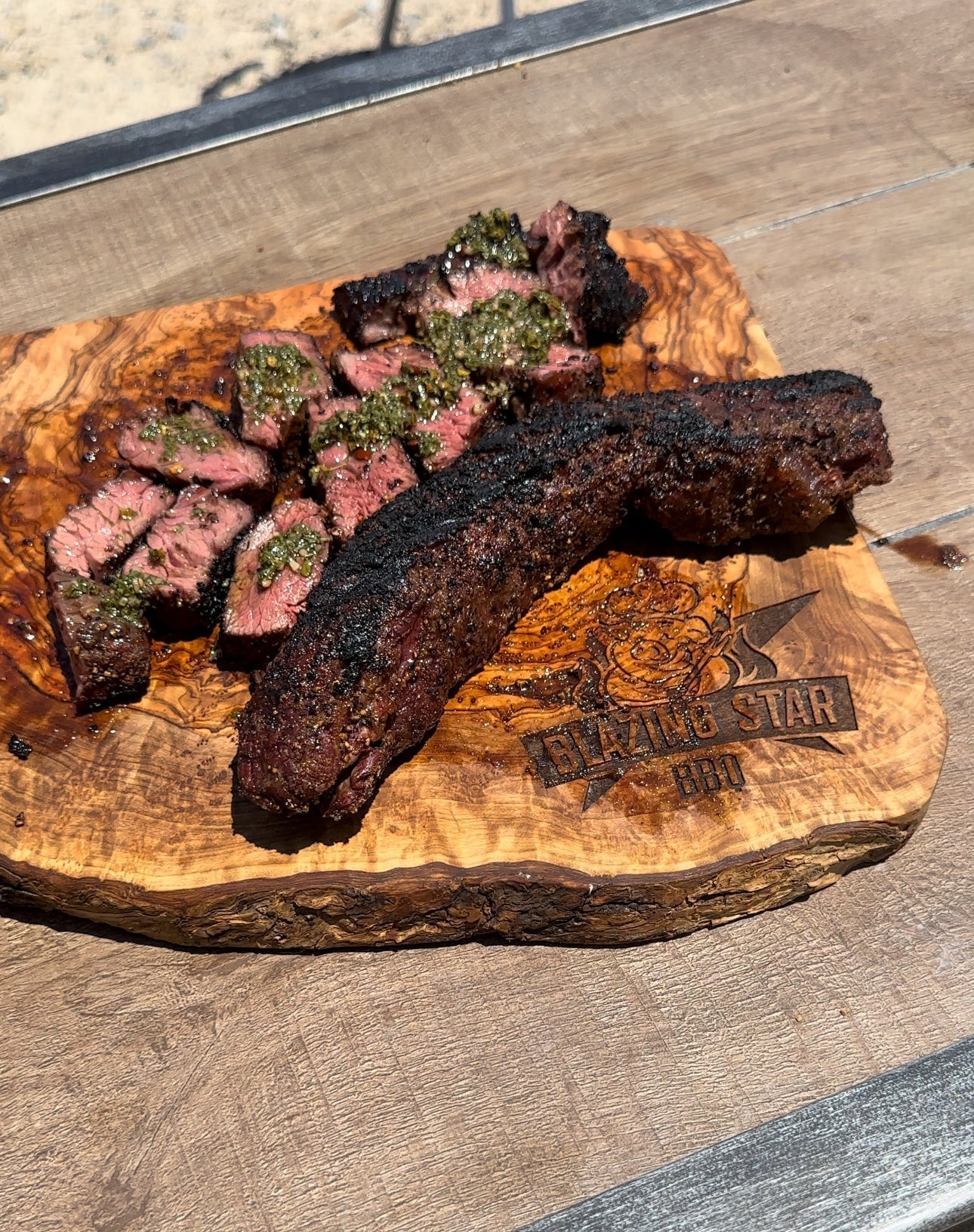 Perfect Grilled Steak with Chimichurri Sauce | Blazing Star BBQ