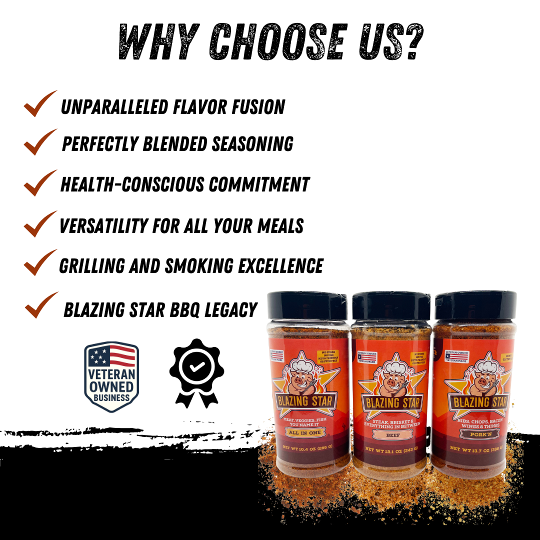 Blazing Star BBQ Barbecue Bundle