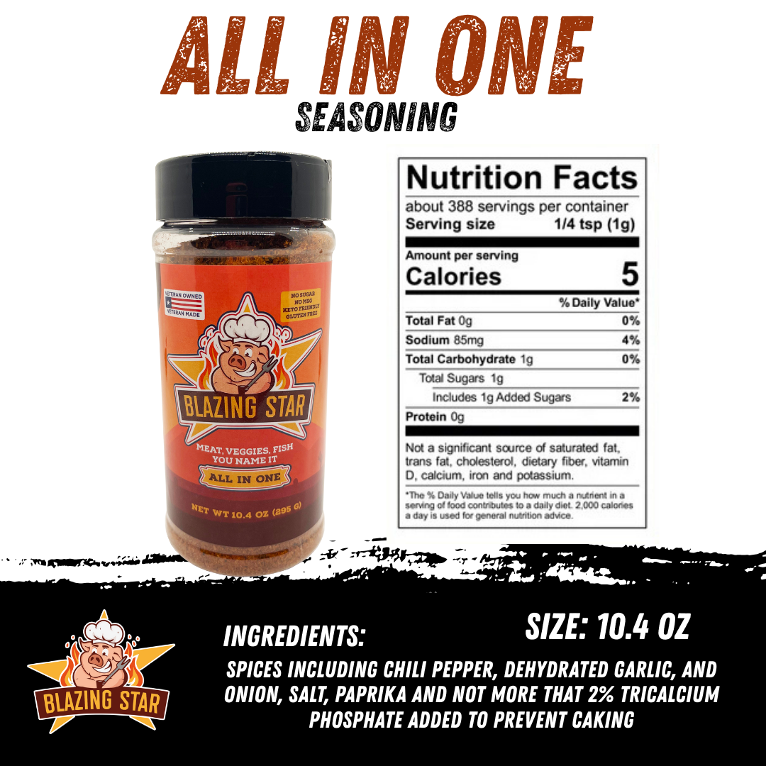Blazing Star All In One Seasoning