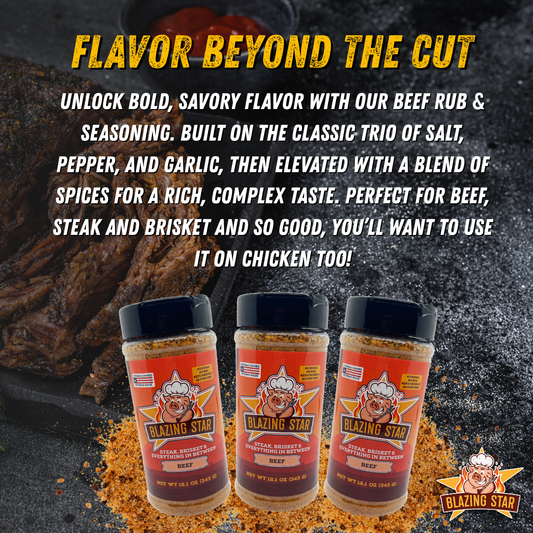 Blazing Star Beef Rub and Seasoning