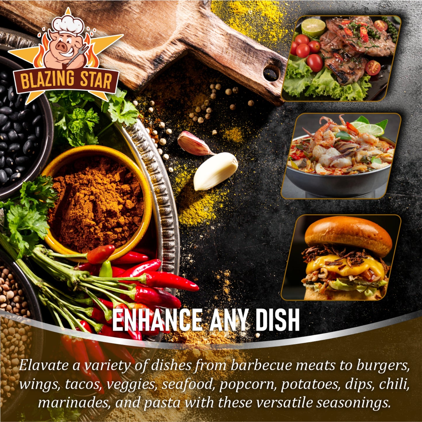 Blazing Star Beef Rub and Seasoning