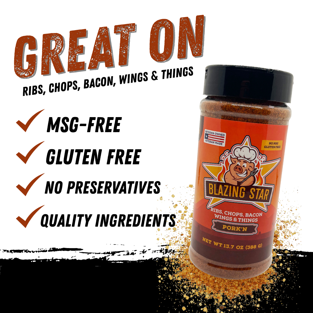 Blazing Star Pork'n Rub and Seasoning