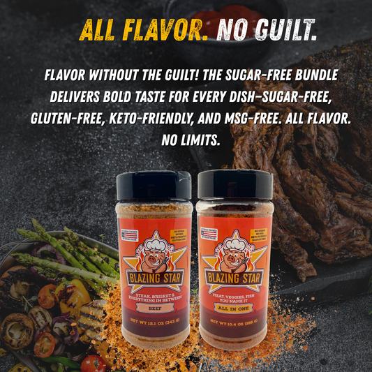 Blazing Star BBQ Sugar Free Bundle