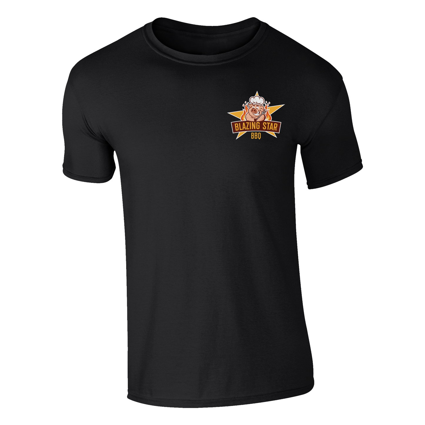 Blazing Star BBQ OH YEAH Black T-Shirt