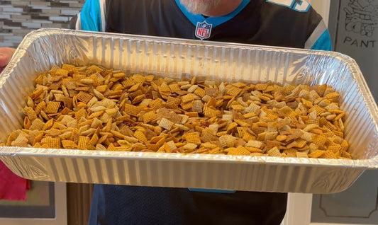 Smoked Scorpion Garlic Butter Chex Mix