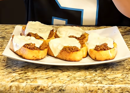 Sloppy Joe Texas Toast