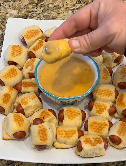 Pigs In A Blanket And Beer Cheese