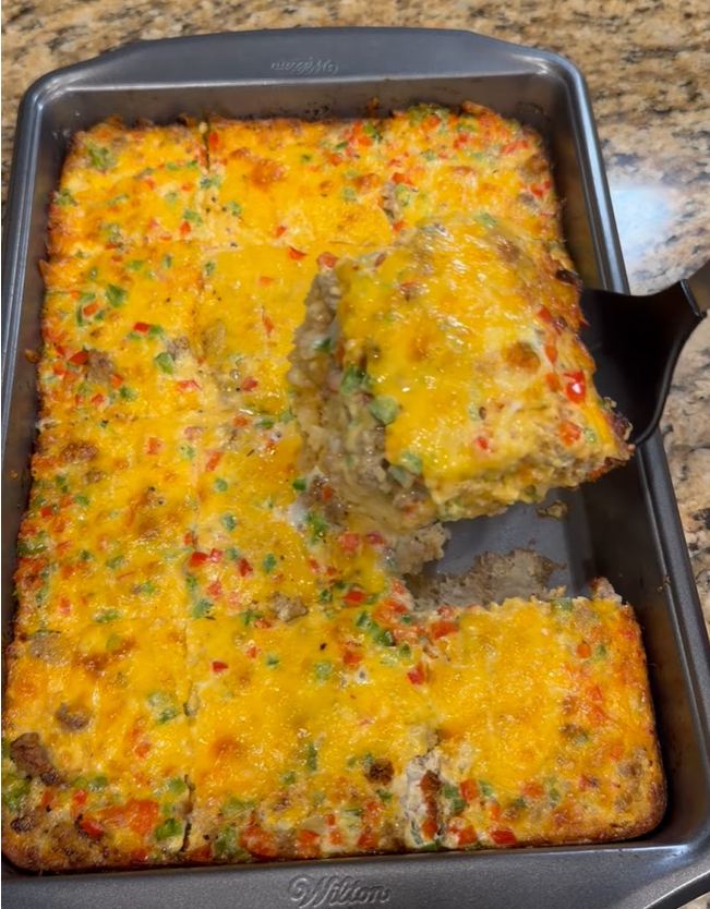 Christmas Morning Breakfast Casserole