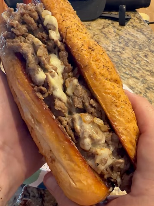 Quick Philly Cheesesteak