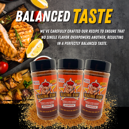Blazing Star Scorpion Rub and Seasoning