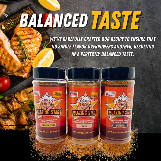 Blazing Star BBQ Barbecue Bundle