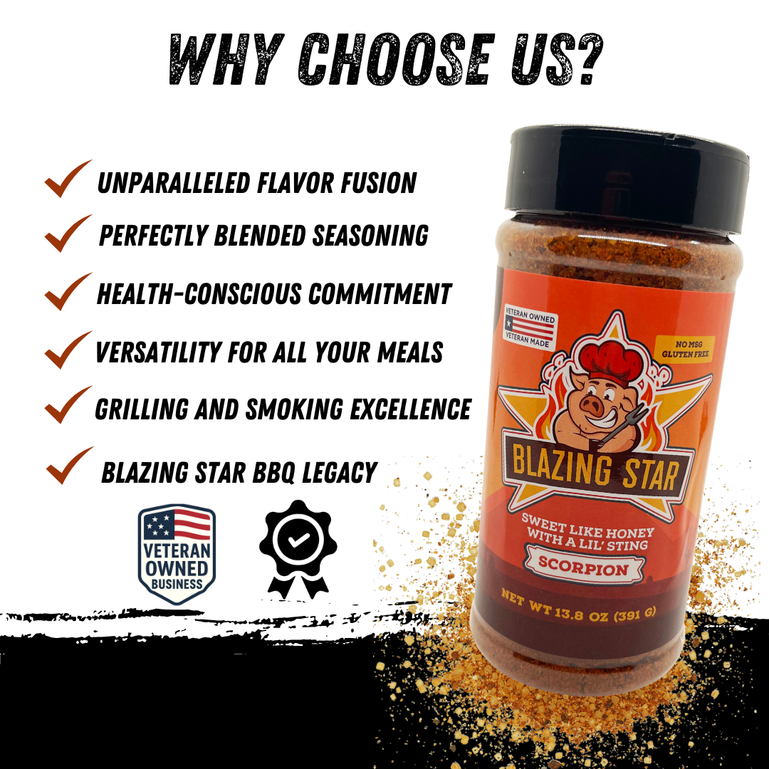 Blazing Star Scorpion Rub and Seasoning