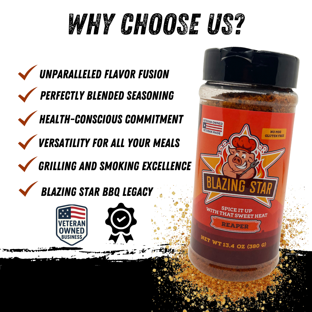 Blazing Star Reaper Rub and Seasoning