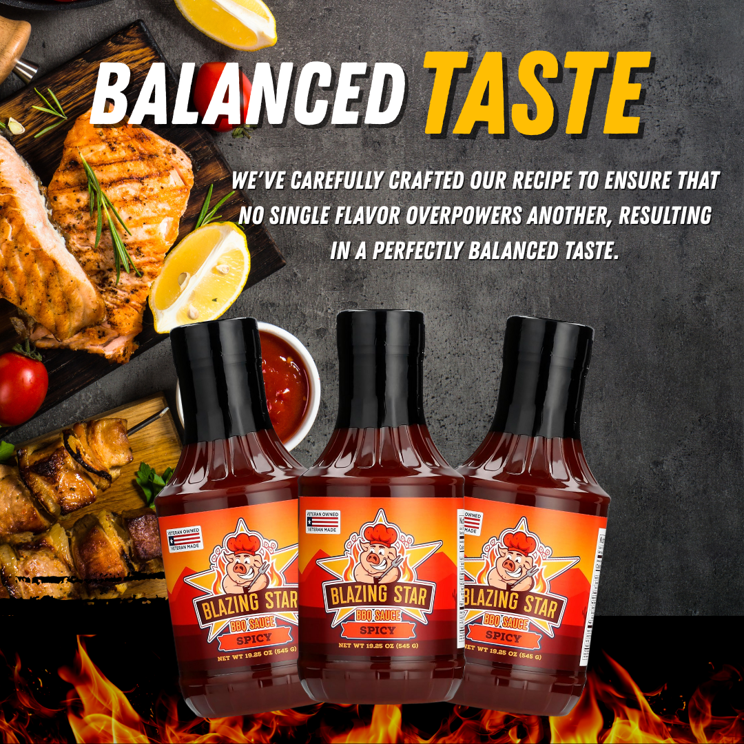Blazing Star BBQ Spicy Sauce