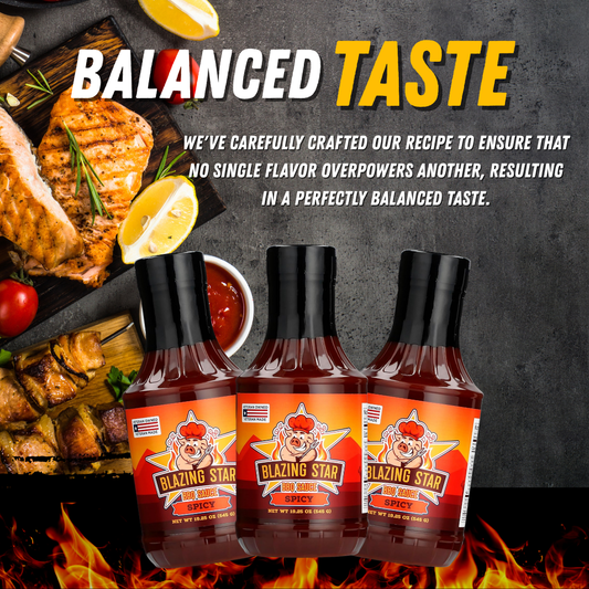 Blazing Star BBQ Spicy Sauce