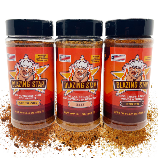 Blazing Star BBQ Barbecue Bundle