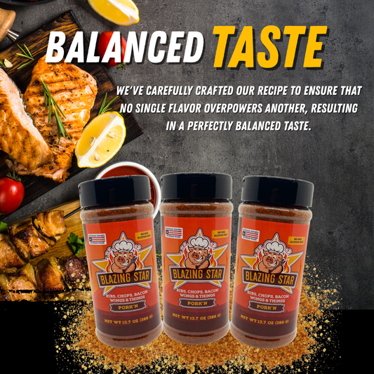 Blazing Star Pork'n Rub and Seasoning