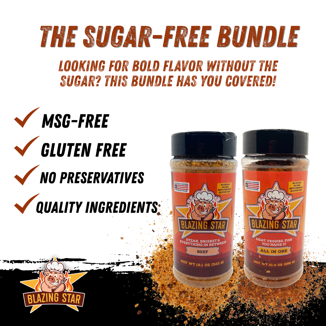 Blazing Star BBQ Sugar Free Bundle